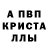 Альфа ПВП кристаллы Stan Serembitsky